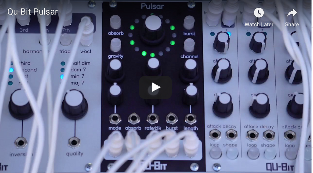QuBit Pulsar Video Taking Preorders Now Animato Audio