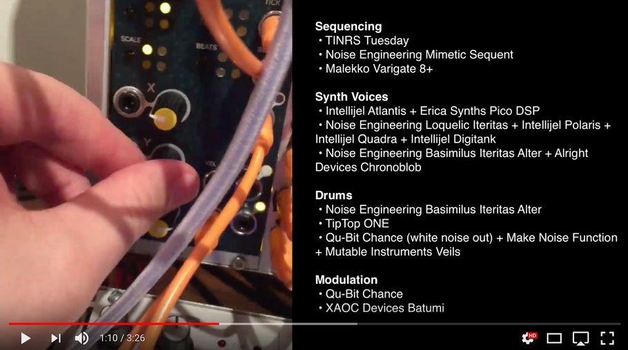 "Mimetic Tuesday" - Eurorack Modular Jam