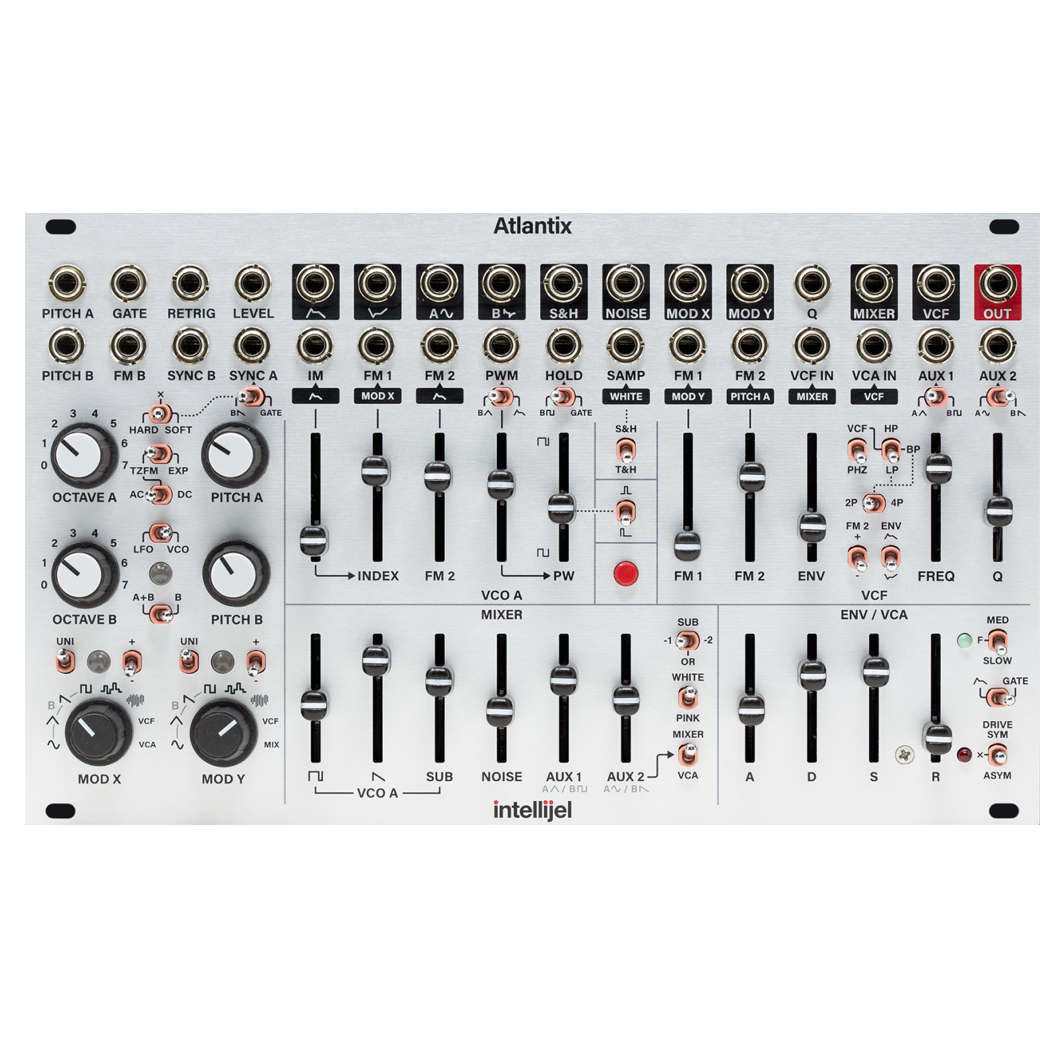 Atlantix Dual Oscillator Subtractive Analog Synth Voice