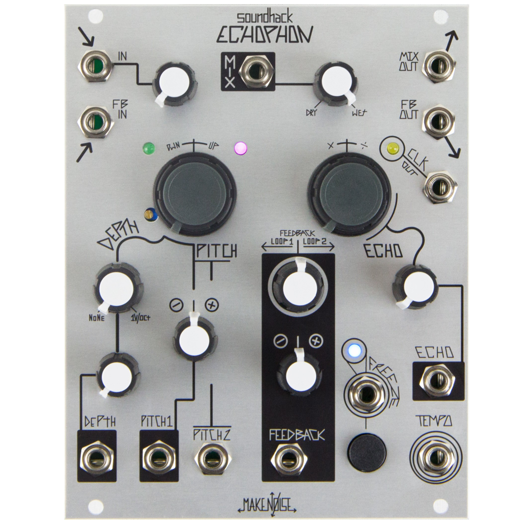 Make Noise Echophon Pitch Shifting Echo Animato Audio
