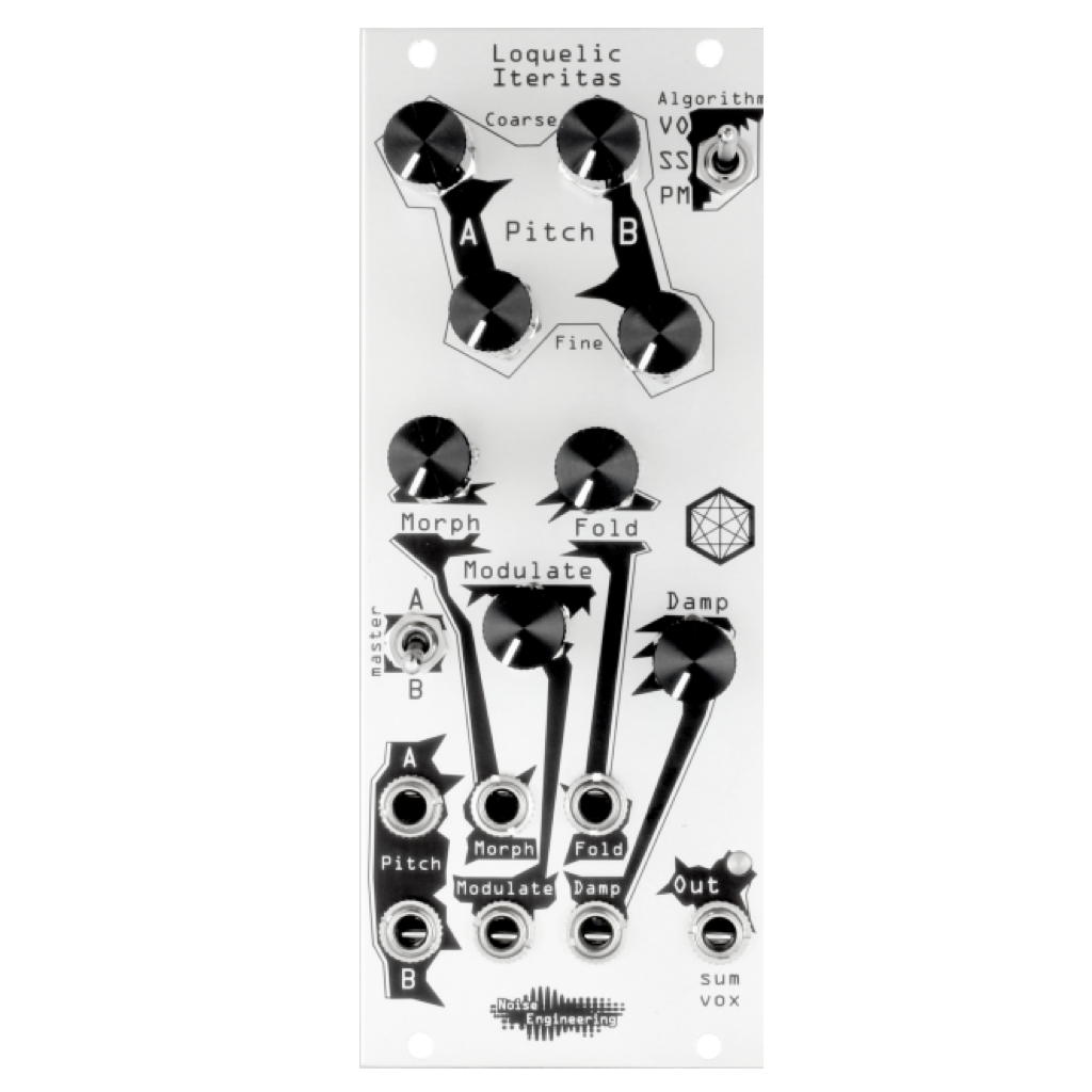 Noise Engineering - Loquelic Iteritas Percido Black - Eurorack - sound Noise Engineering - Loquelic Iteritas Percido Black - Eurorack - sound
