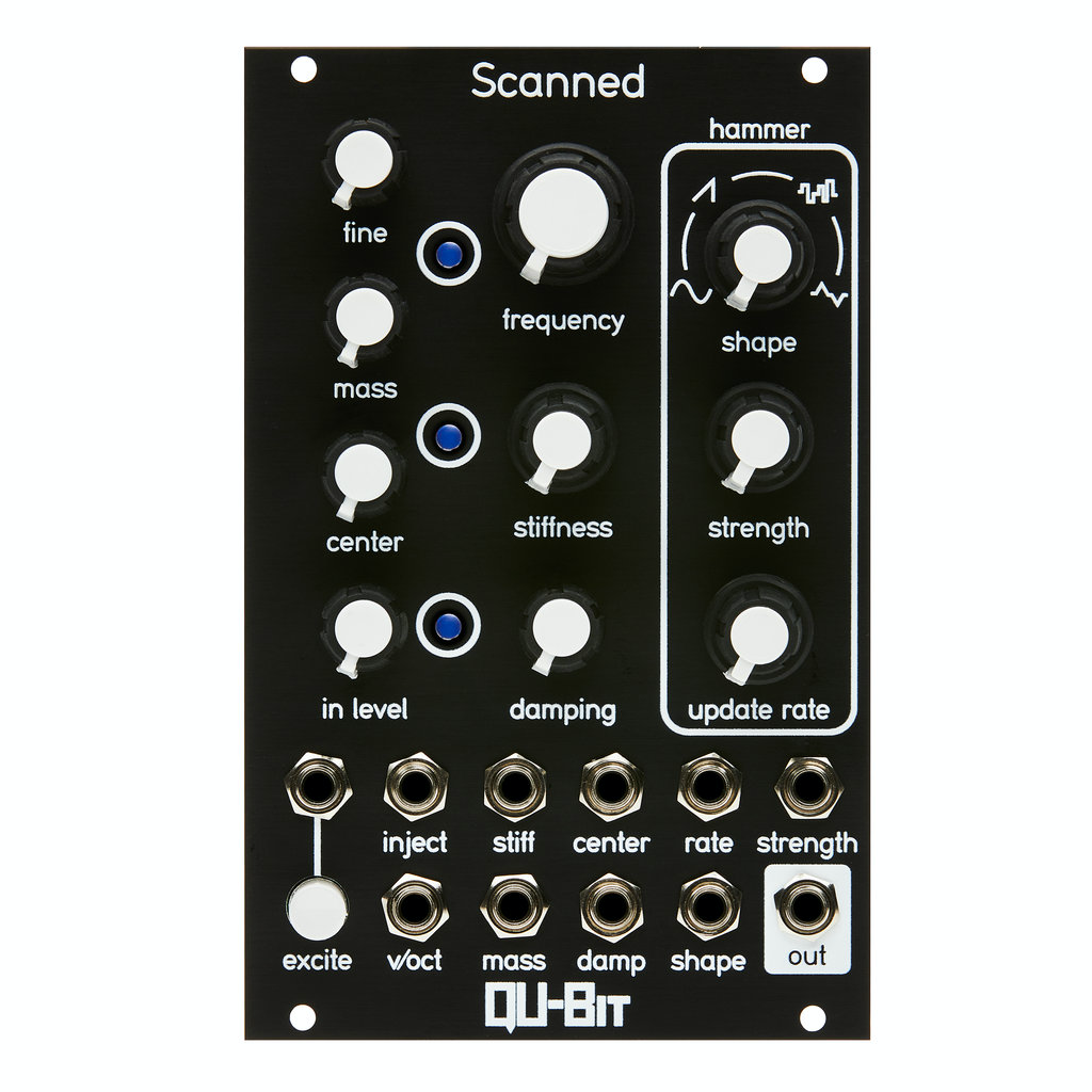 Scanned wavetable oscillator