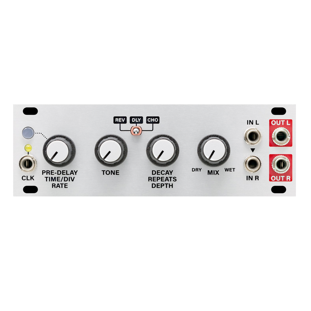 MultiFX 1U Clockable Delay, Reverb and Chorus Effect Animato Audio