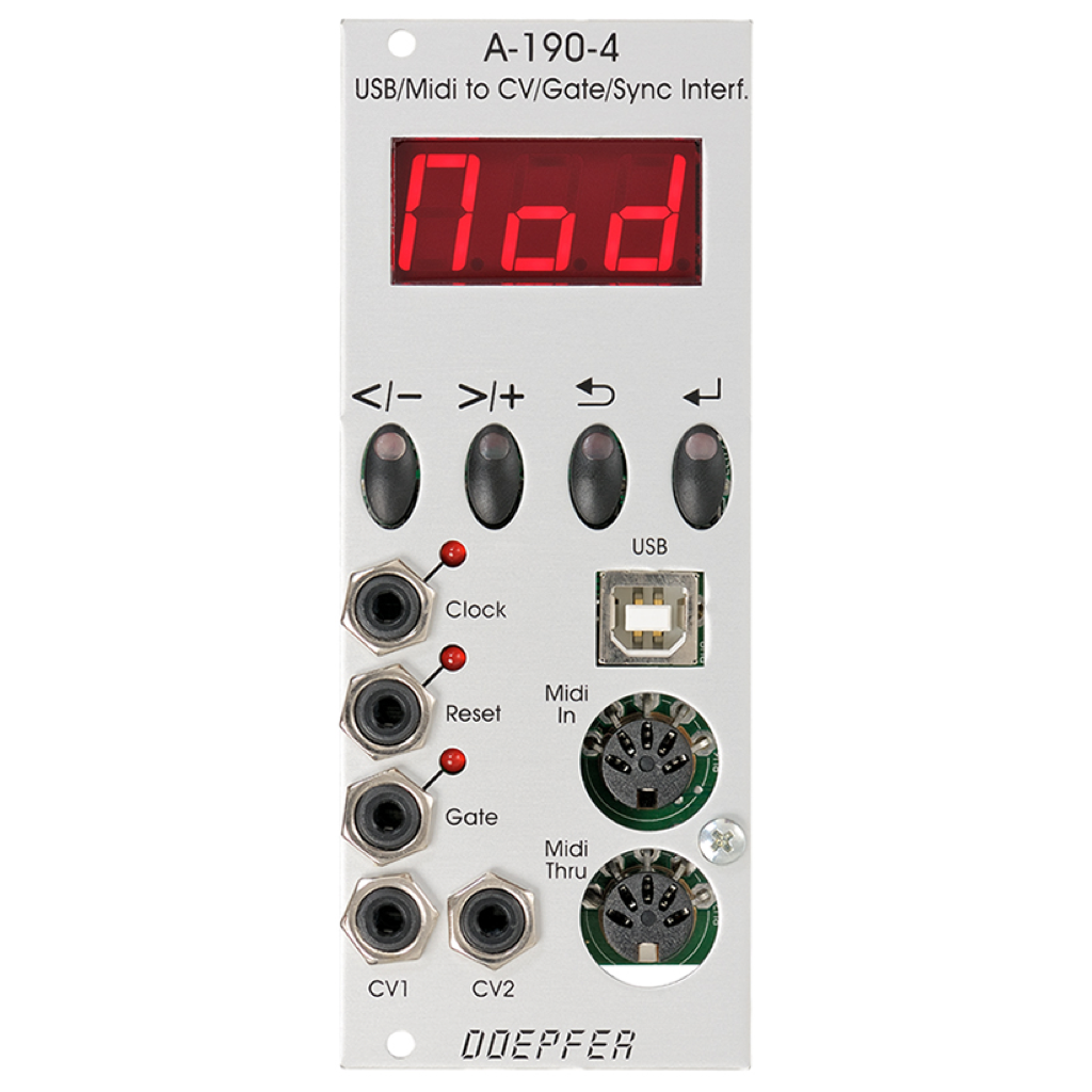 Doepfer A1904 USB / MIDItoCV / Gate / Sync Interface Animato Audio