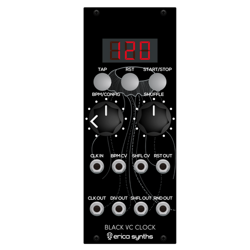 Black VC Clock v2