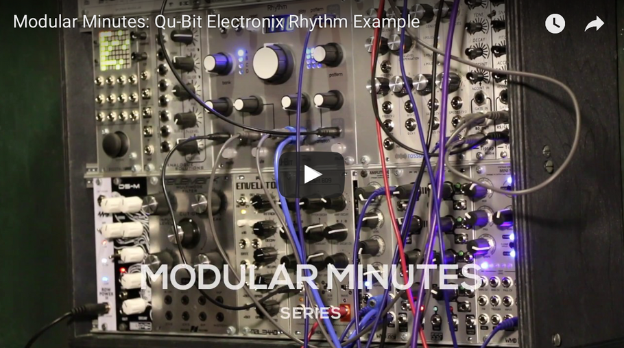 Modular Minutes: Qu-Bit Electronix Rhythm Example