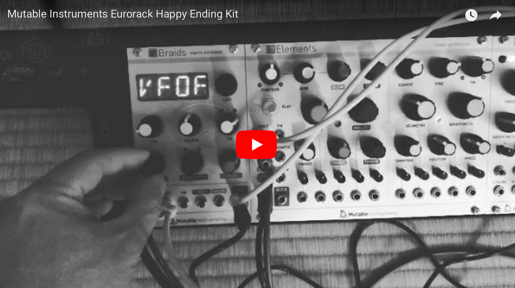 Ending Instruments Mutable Instruments Eurorack Happy Ending Kit – Animato Audio