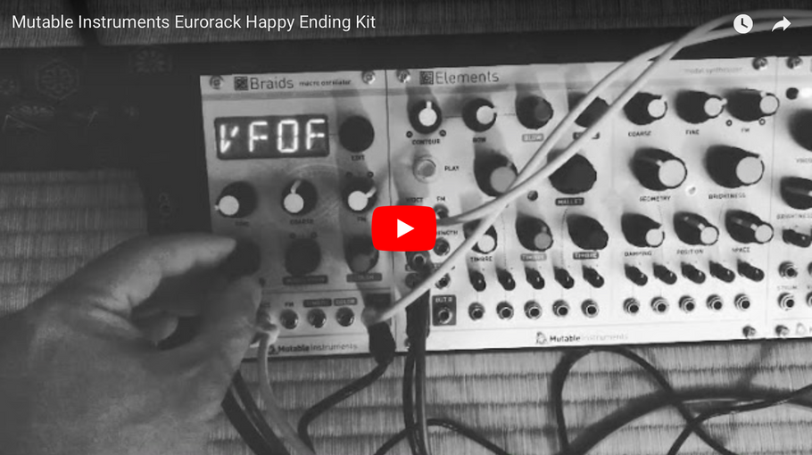 Mutable Instruments Eurorack Happy Ending Kit