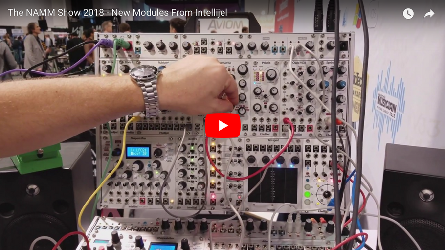 The NAMM Show 2018 - New Modules From Intellijel