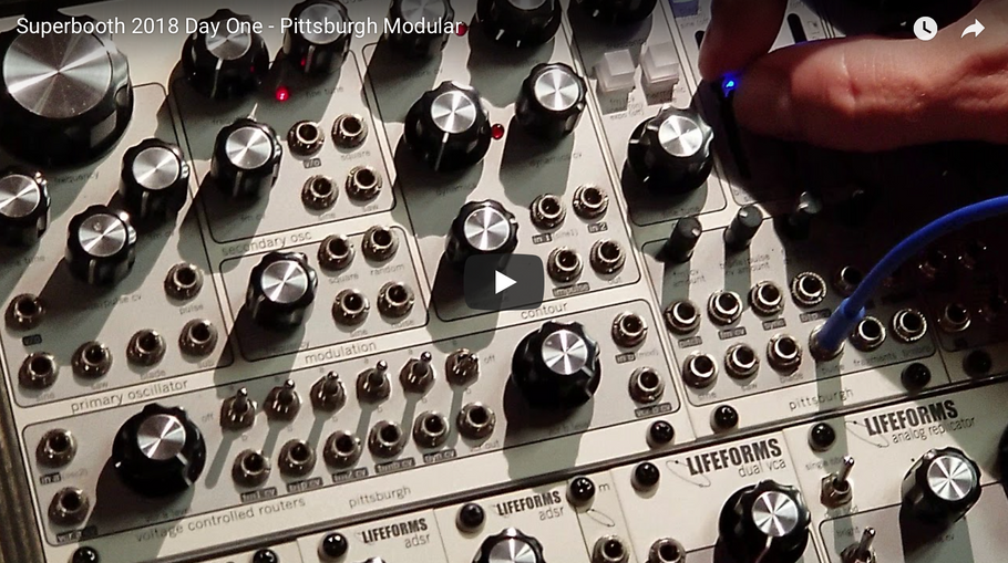 Superbooth 2018 Day One - Pittsburgh Modular