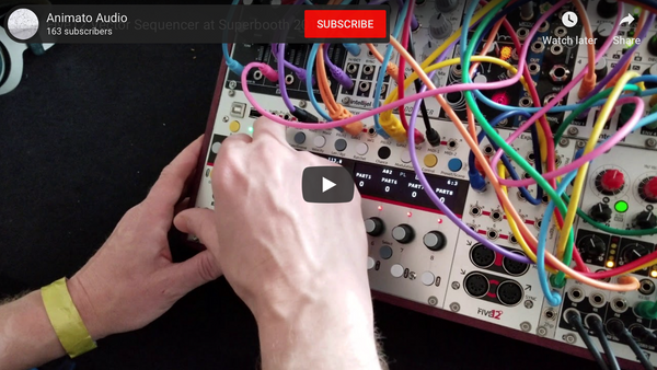 Five12 Vector Sequencer at Superbooth 2019