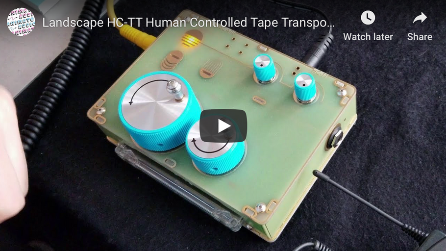 Landscape HC-TT Human Controlled Tape Transport at Superbooth 2019