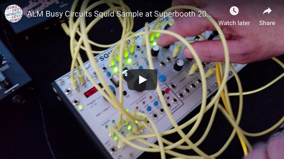 ALM Busy Circuits Squid Sample at Superbooth 2019