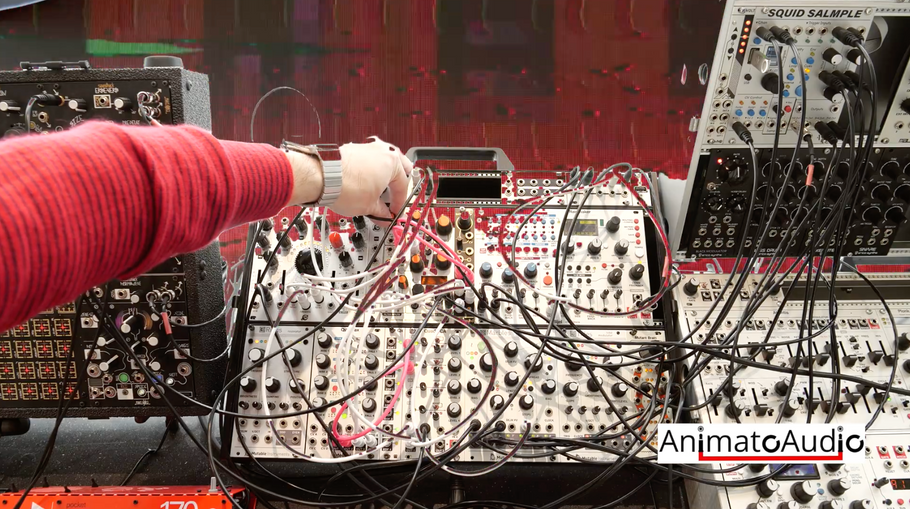 Odessa, Bionic Lester, Squid Salmpler Eurorack Jam