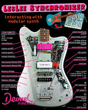 Deimel Firestar LesLee Synchronizer Eurorack compatible bass guitar #224