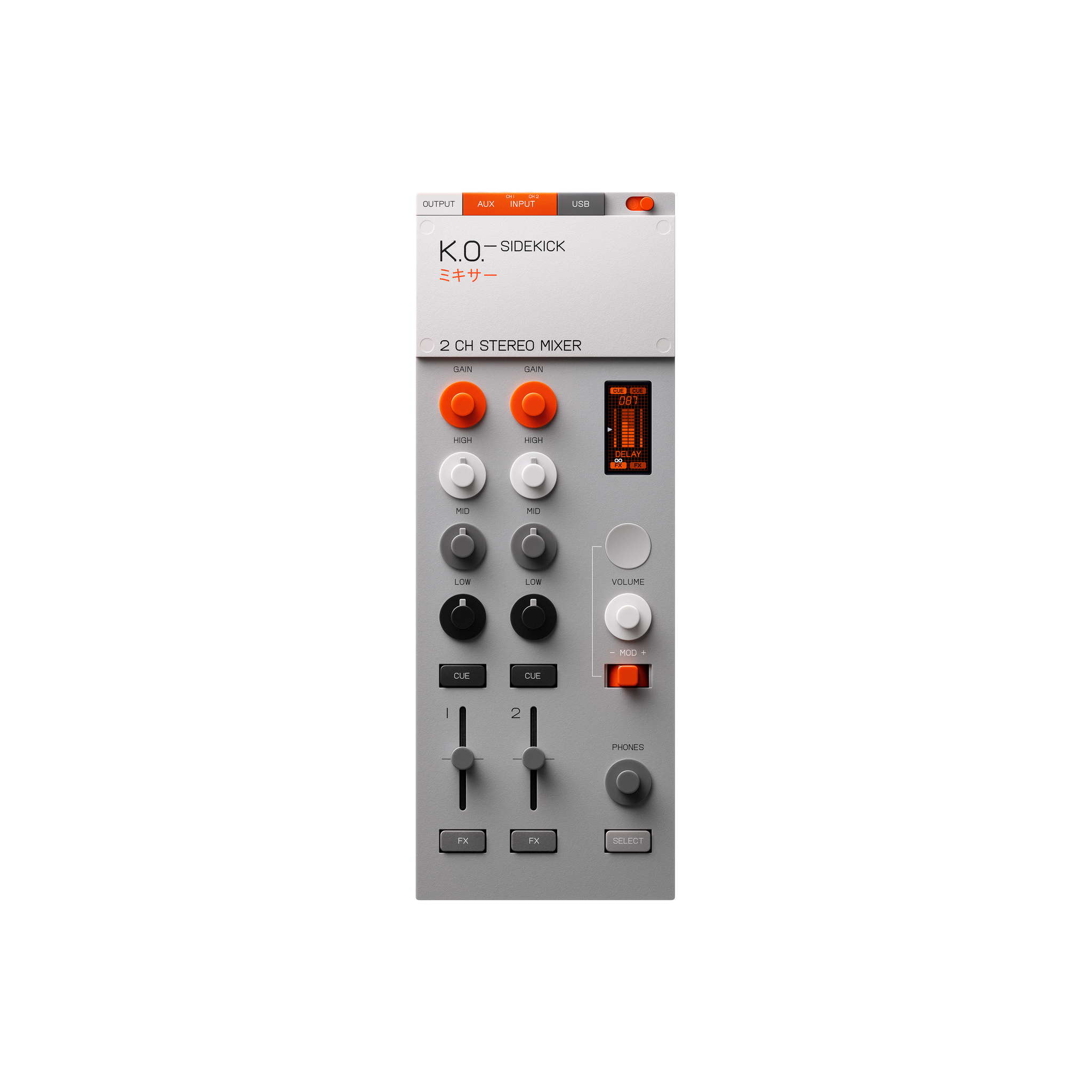 K.O.–SIDEKICK two channel mixer – Animato Audio