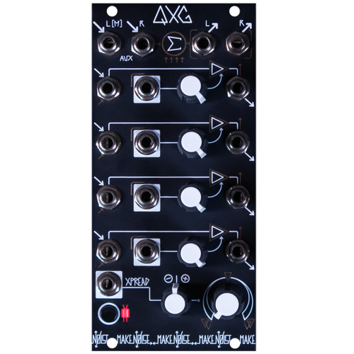 QXG Quad Stereo Gate Low Pass Gate and Mixer