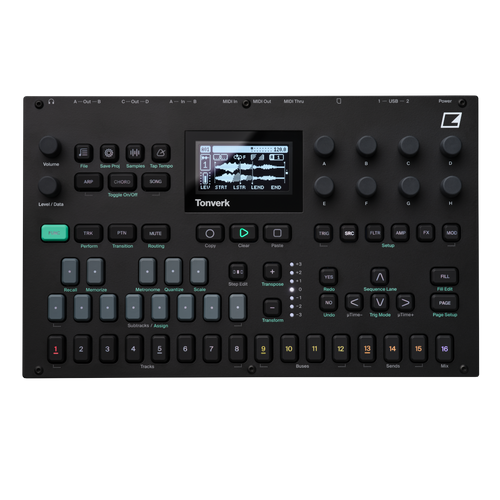 Tonverk polyphonic multisampler & audio processor