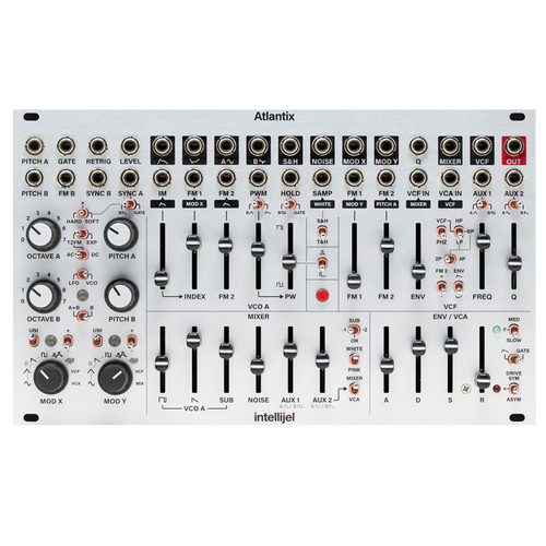 Atlantix Dual Oscillator Subtractive Analog Synth Voice