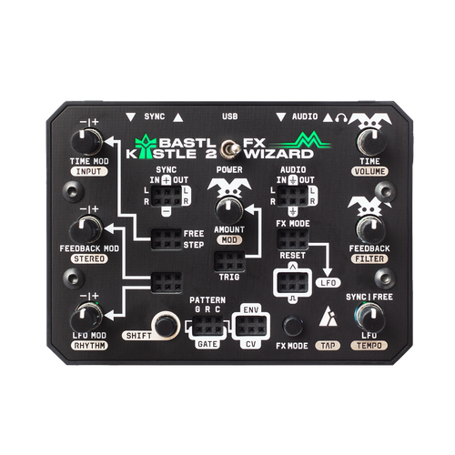 Kastle 2 FX Wizard - Compact Stereo Multi-Effects Unit