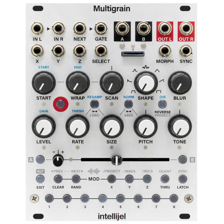 Multigrain Stereo Morphing Granular Sampler Animato Audio