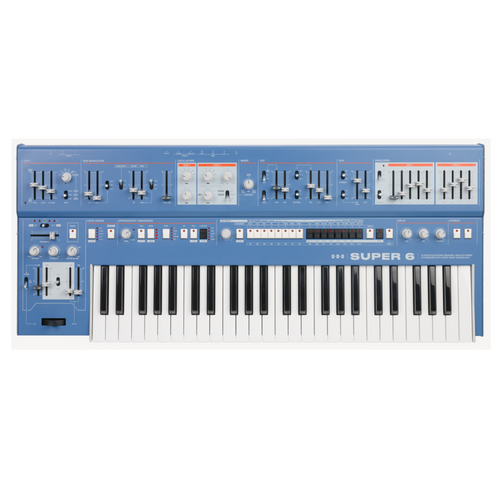 Super 6 Binaural Analog-Hybrid Synthesizer