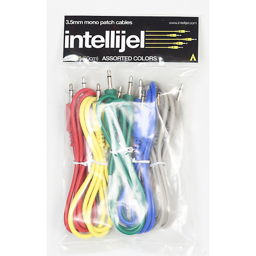 Patch Cables - 5 pak assorted colors 24