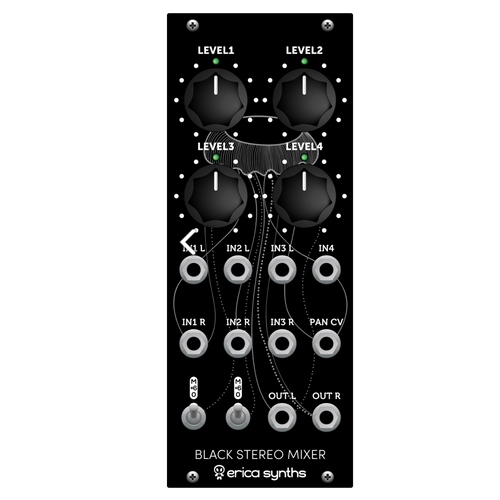 Black Stereo Mixer V2