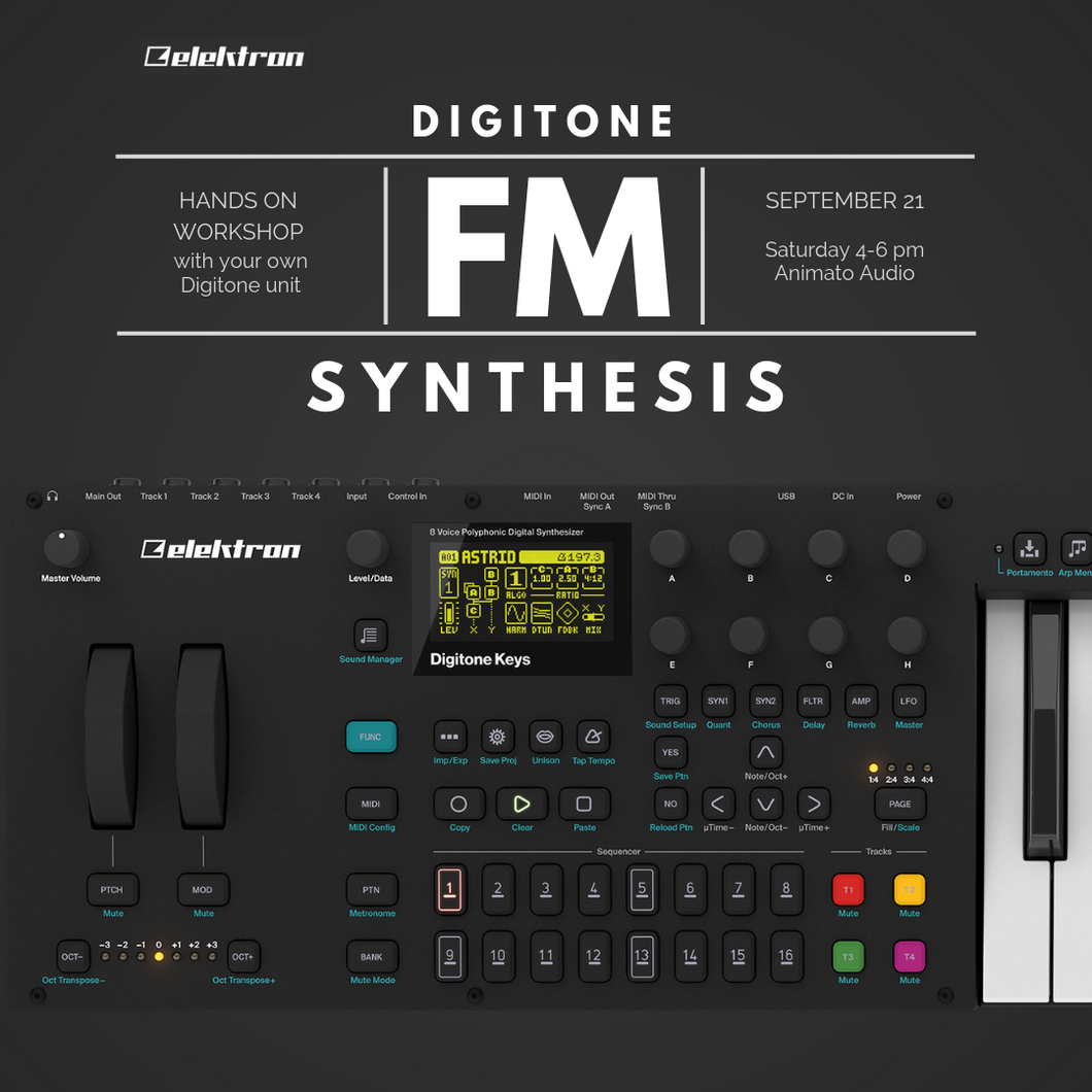 Digitone FM Synthesis Workshop