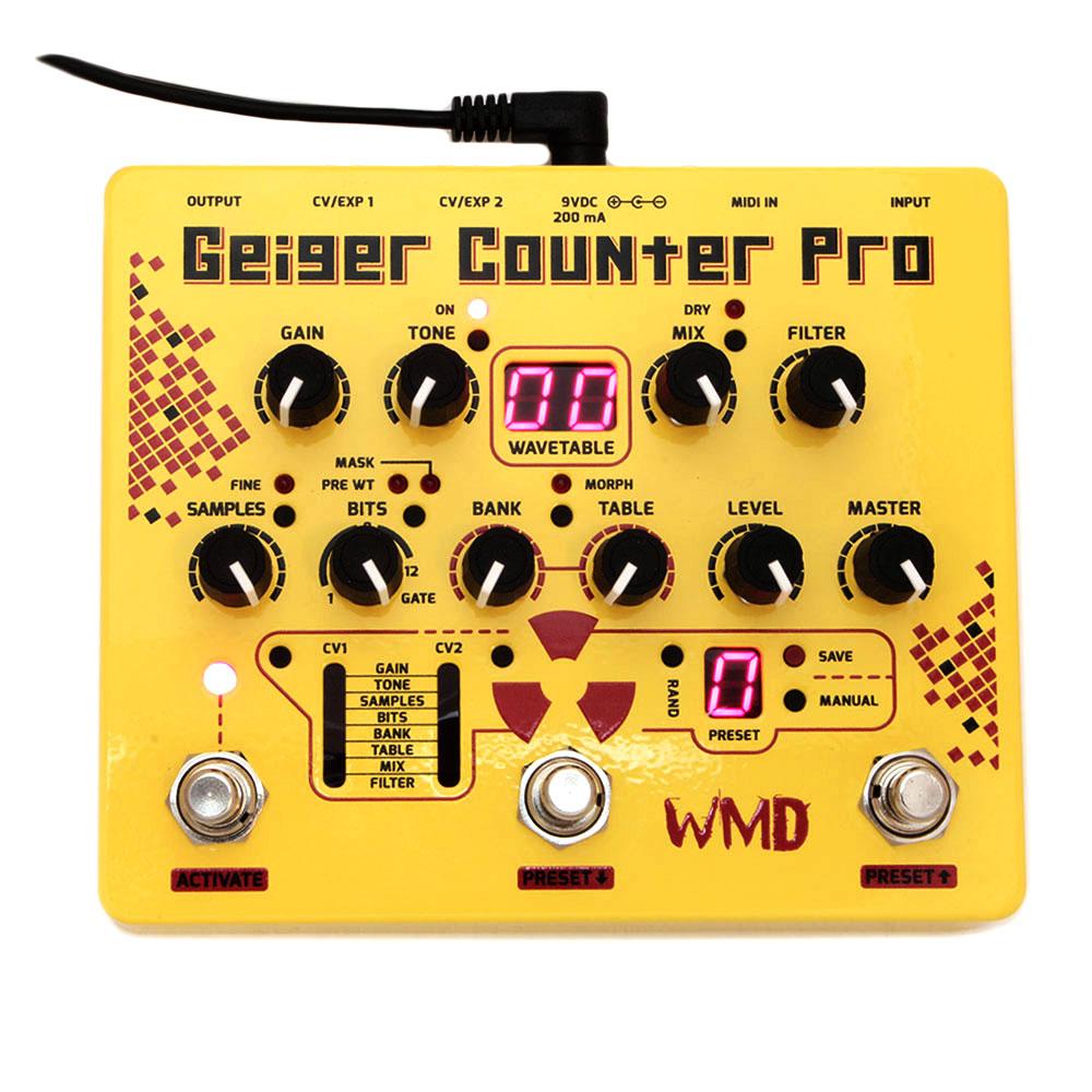 animato pedal WMD Geiger Counter Pro (Guitar Pedal) – Animato Audio