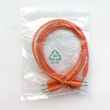 Animato Audio Patch Cables (Set of 5 in orange 30 cm)