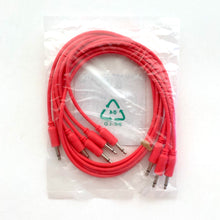 Animato Audio Patch Cables (Set of 5 in peach 60 cm)