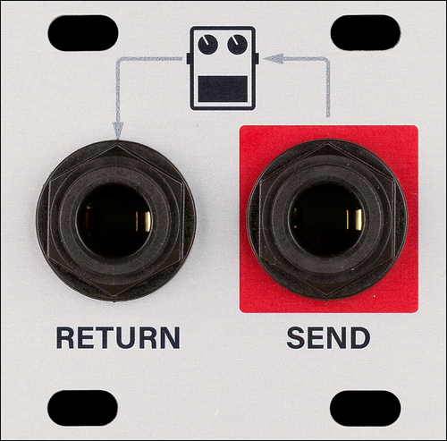 Pedal I/O JACKS 1U
