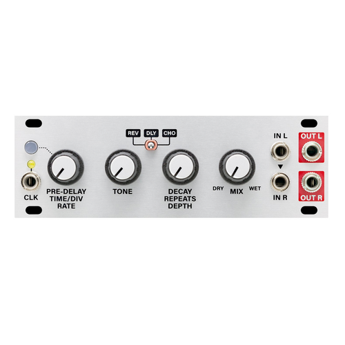 Multi-FX 1U Clockable Delay, Reverb and Chorus Effect