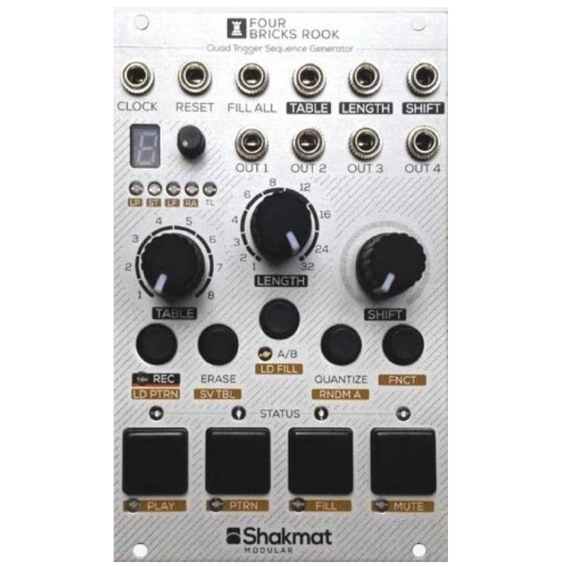 Four Bricks Rook Quad Trigger Sequence Generator – Animato Audio