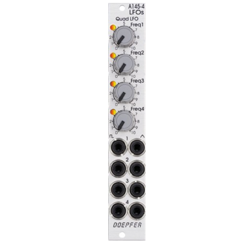 A-145-4 Quad Low Frequency Oscillator LFO (Slim Line Series) – Animato ...