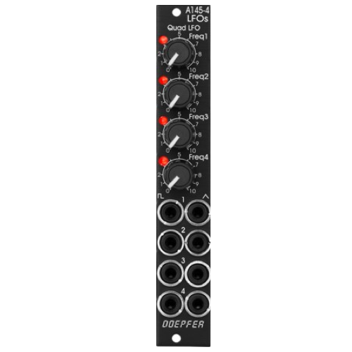 A-145-4 Quad Low Frequency Oscillator LFO (Slim Line Series) – Animato ...