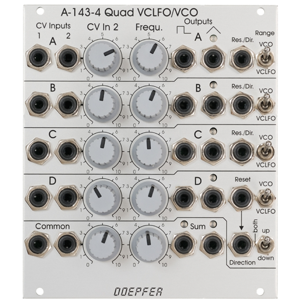A-143-4 Quad VCLFO / VCO