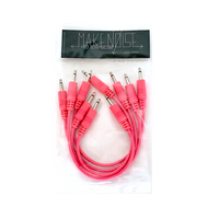 Make Noise 5 Pack Hot Pink Patch Cables 6in.