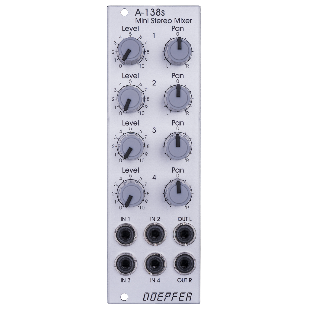 A-138s Mini Stereo Mixer