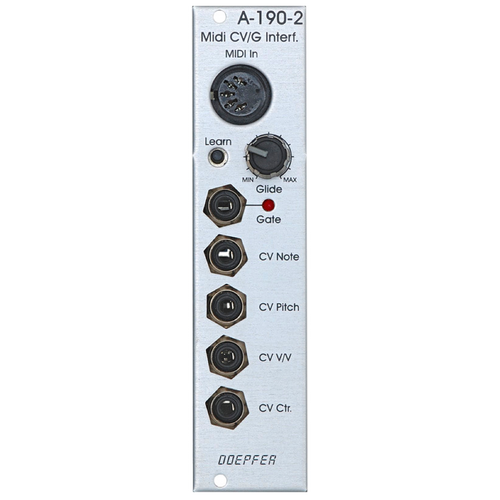 A-190-2 Low Cost MIDI-to-CV / Gate Interface
