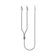 field audio cable, 3.5 mm - 2x rca 1200 mm