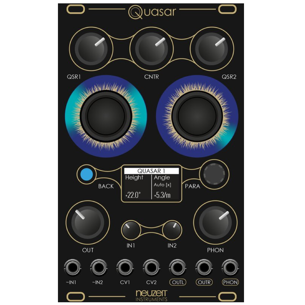 Quasar binaural 3D audio mixer