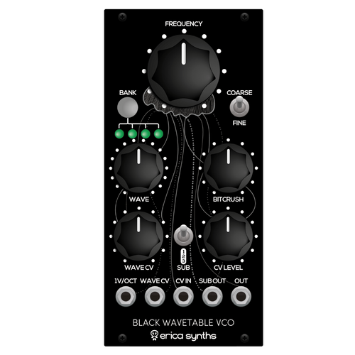 Black Wavetable VCO